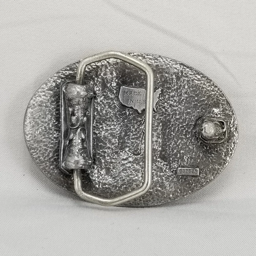 Belt Buckle Small Pewter NRA ILA Institute For Legislative‎ Action USA Made